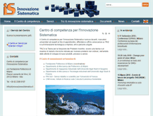 Tablet Screenshot of innovazionesistematica.it